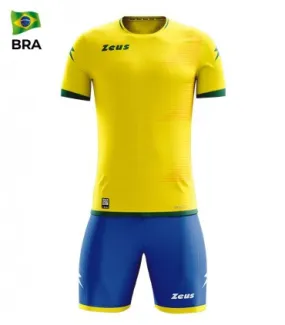 10 x Kit Mundial - Jaune Vert Brésil