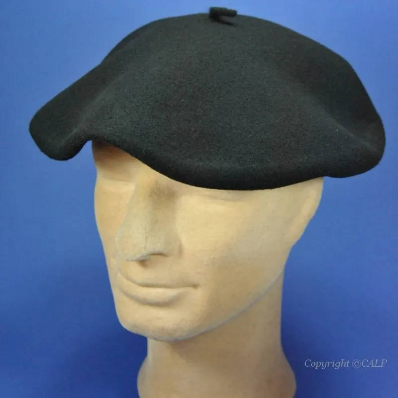 Achat béret basque noir, rouge, bleu marine - Beret basque fabriqué au Pays Basque