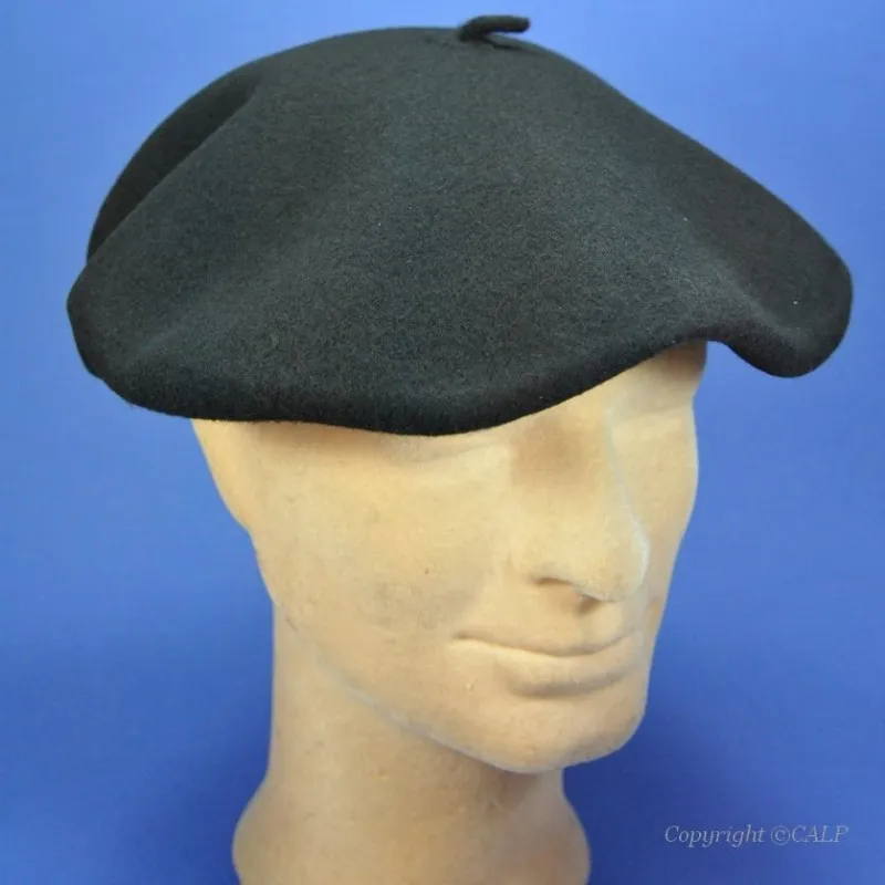 Achat béret basque noir, rouge, bleu marine - Beret basque fabriqué au Pays Basque