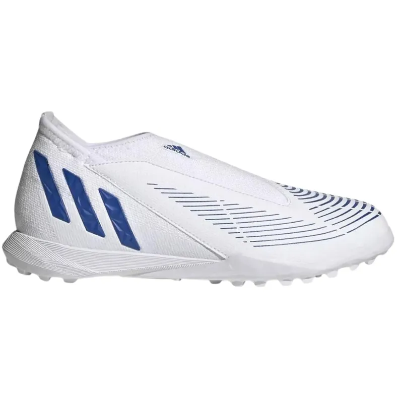 Adidas Predator Edge.3 Ll Tf Jr GX2637 chaussures de football blanche blanche