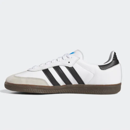 ADIDAS SKATEBOARDING SAMBA ADV - FTWBLA/NOIEES/GUM5 - Hutchis