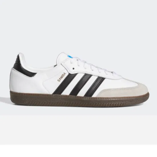 ADIDAS SKATEBOARDING SAMBA ADV - FTWBLA/NOIEES/GUM5 - Hutchis