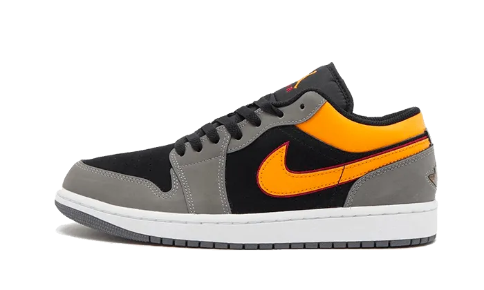 Air Jordan 1 Low Black Vivid Orange