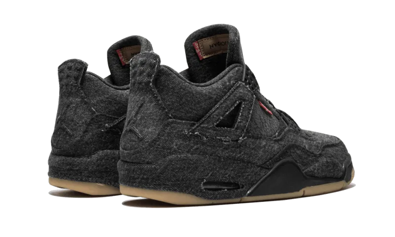 Air Jordan 4 Retro Levi's Black