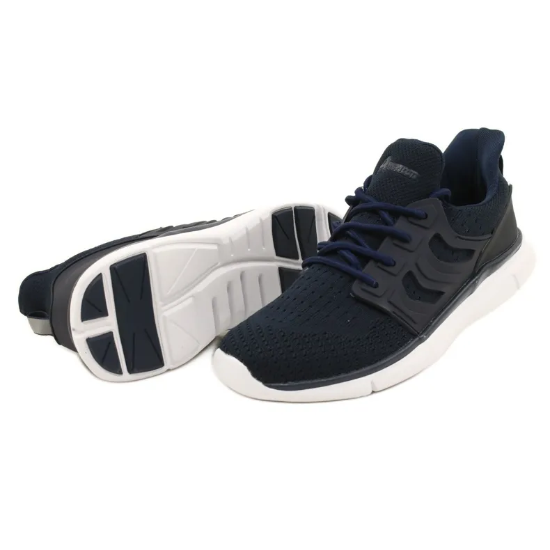 American Club Chaussures de sport American FH07 bleu marine