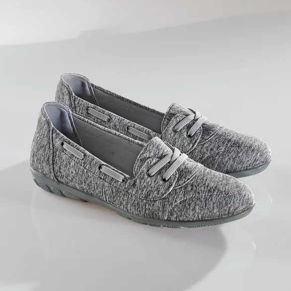 Ballerines souples, gris