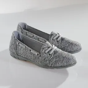 Ballerines souples, gris