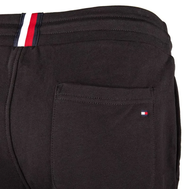 Bas de jogging serré aux chevilles noir Homme TOMMY HILFIGER à prix 