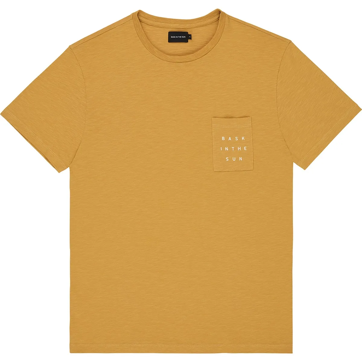 Bask in the sun - T-shirt jaune avec poche