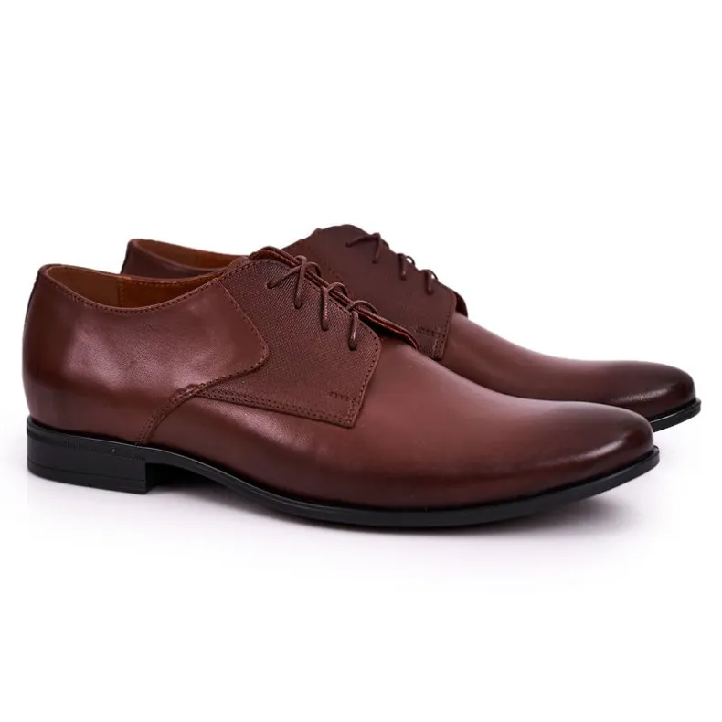 Bednarek Polish Shoes Chaussures cuir homme Bednarek Marron brun