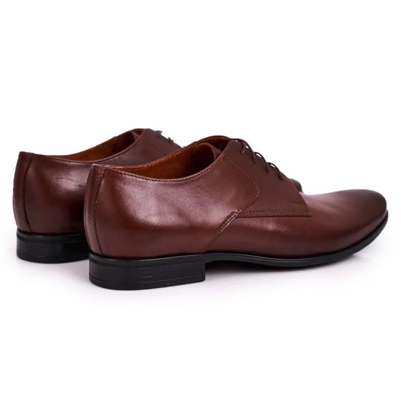 Bednarek Polish Shoes Chaussures cuir homme Bednarek Marron brun