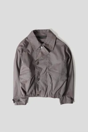 BLOUSON BOXY DEEP MAUVE