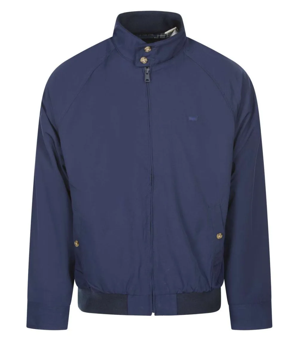 Blouson Levi's® avec manches longues et col boutonné marine