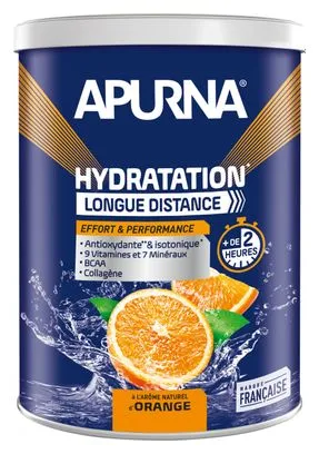 Boisson Hydratation Apurna Longue Distance Orange Pot 500g