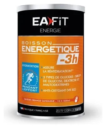 Boisson énergétique -3H - Orange sanguine - 500 g