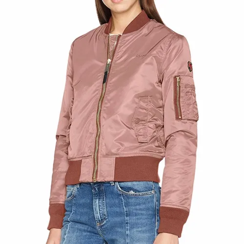 Bomber femme Schott JKTACW rose