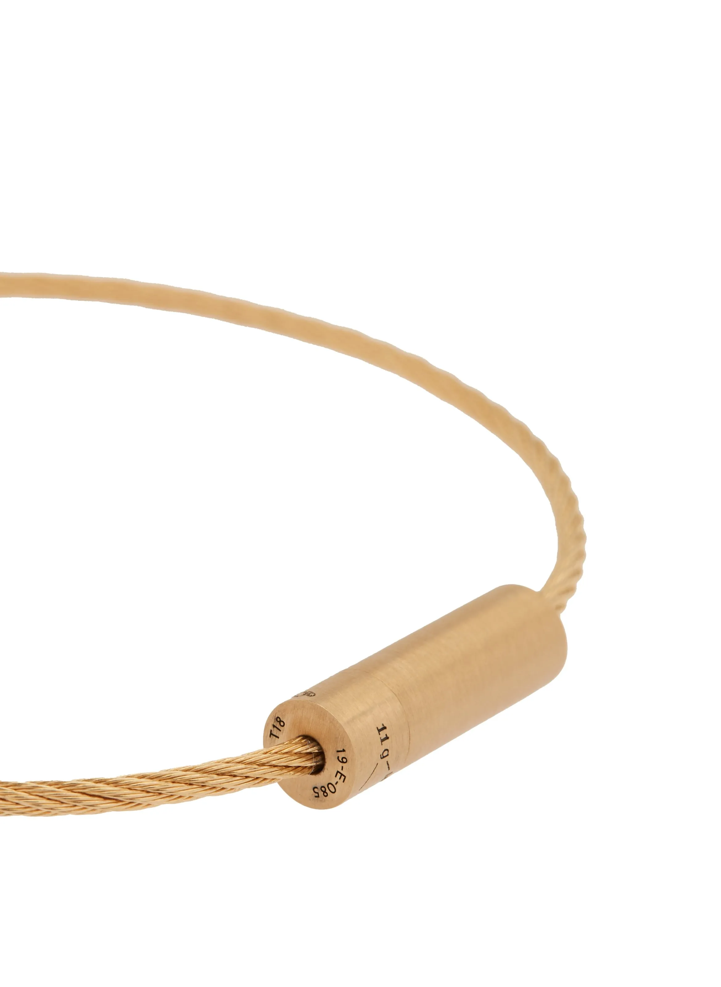 BRACELET CâBLE LE 11G EN OR JAUNE LISSE BROSSé - LE GRAMME pour FEMME | Printemps