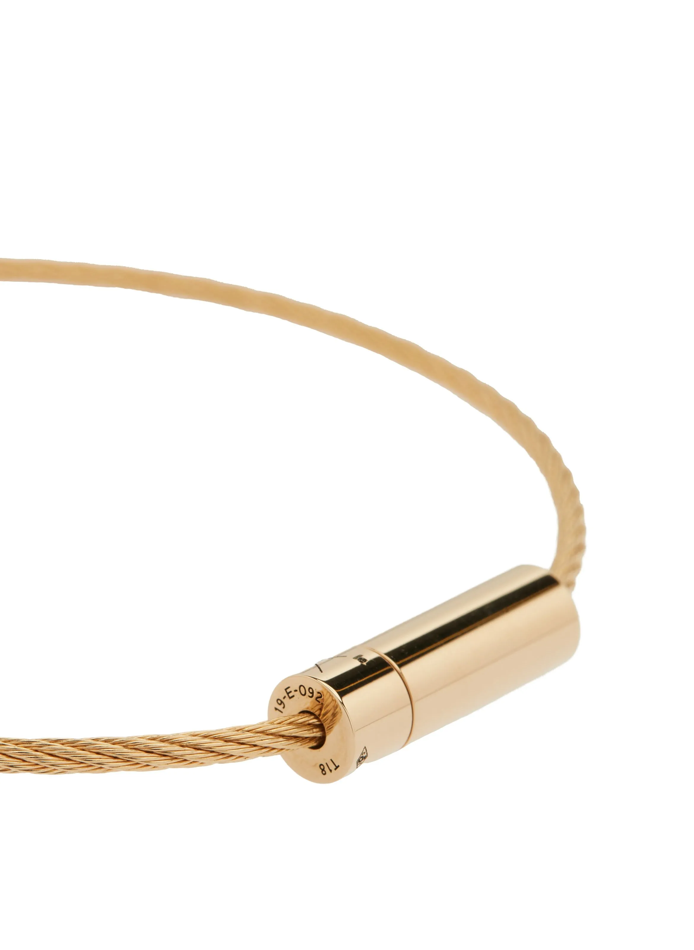 BRACELET CâBLE LE 11G EN OR JAUNE LISSE POLI - LE GRAMME pour FEMME | Printemps