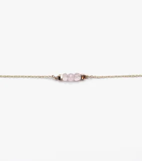 Bracelet Essentiel Quartz Rose