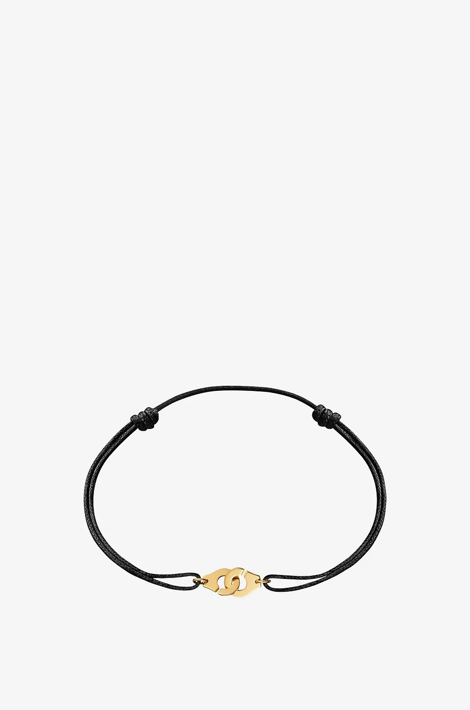 Bracelet sur cordon en or jaune Menottes R8