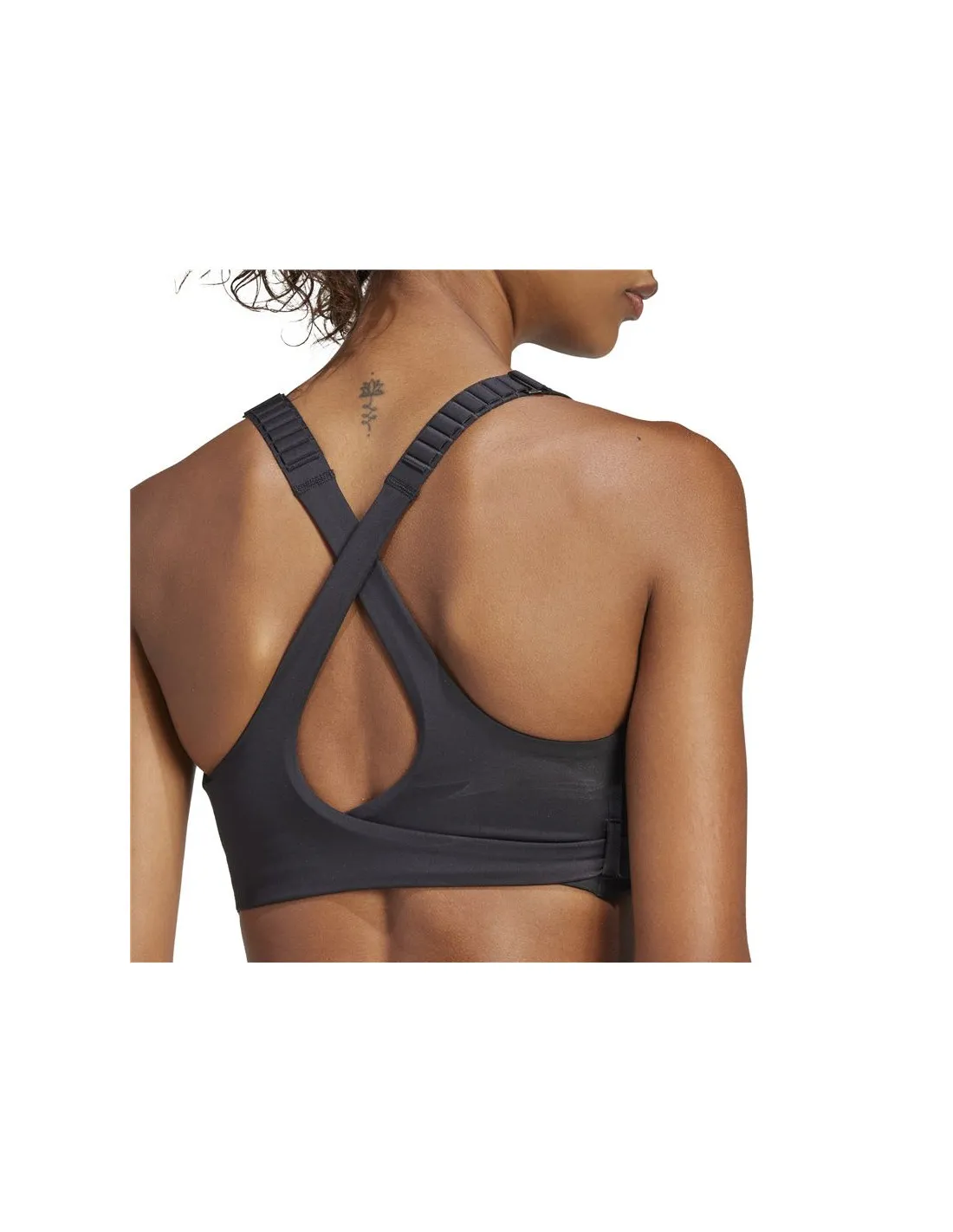 Brassiere de sport adidas Essentials Fastim L Hs Femme Noir