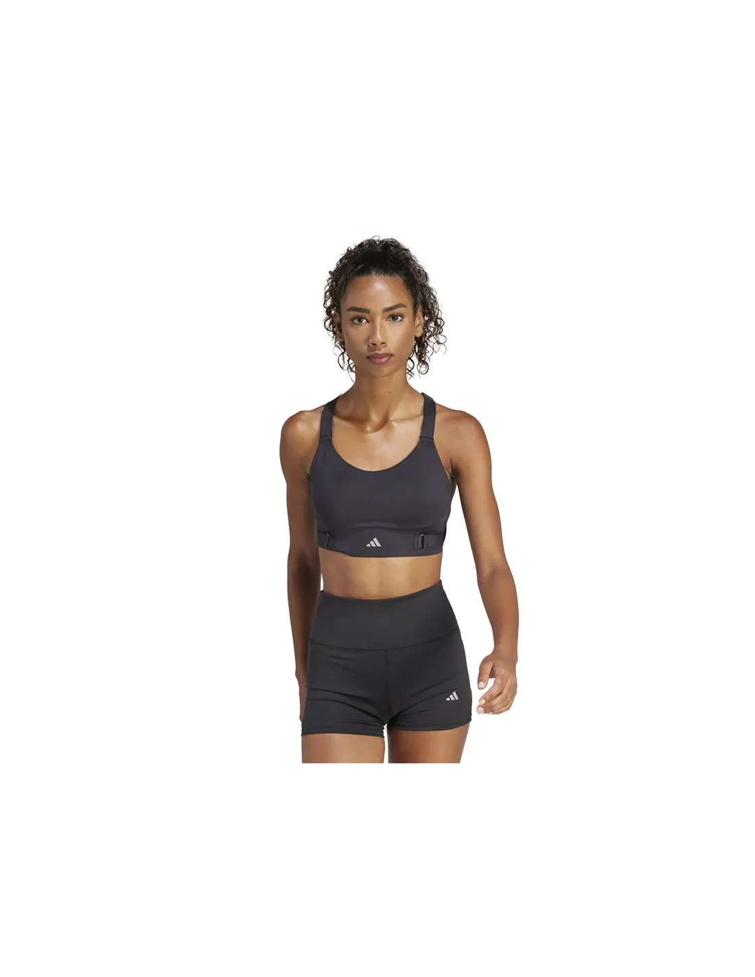 Brassiere de sport adidas Essentials Fastim L Hs Femme Noir