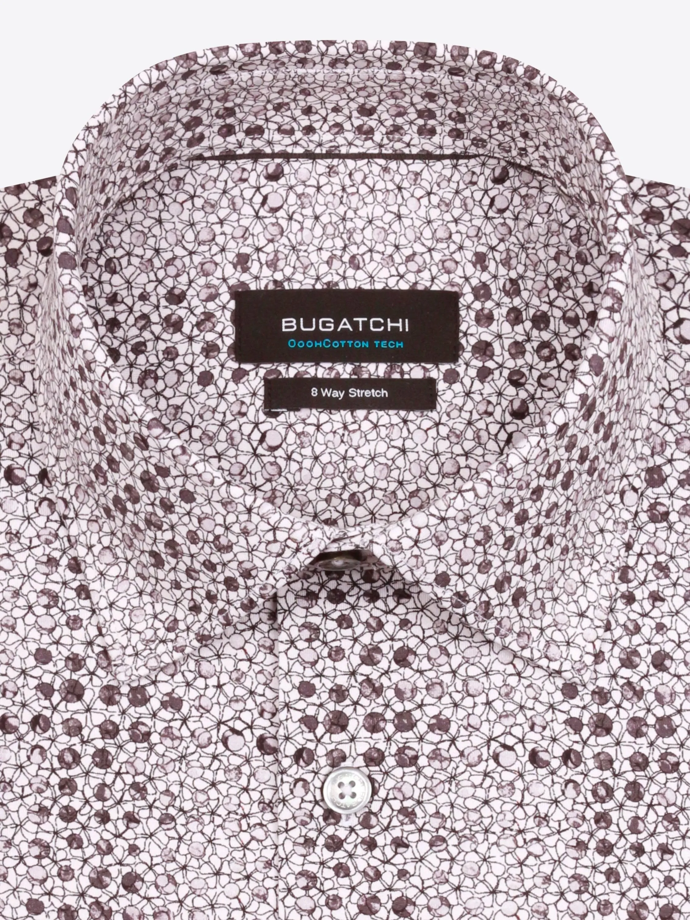 Bugatchi - Chemise manches longues à pois OoohCotton