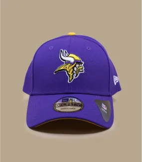 cap curve Vikings bleue Casquette NFL The League New Era Headict