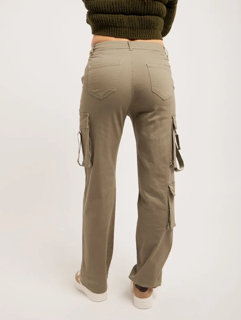 Cargo pant wide leg