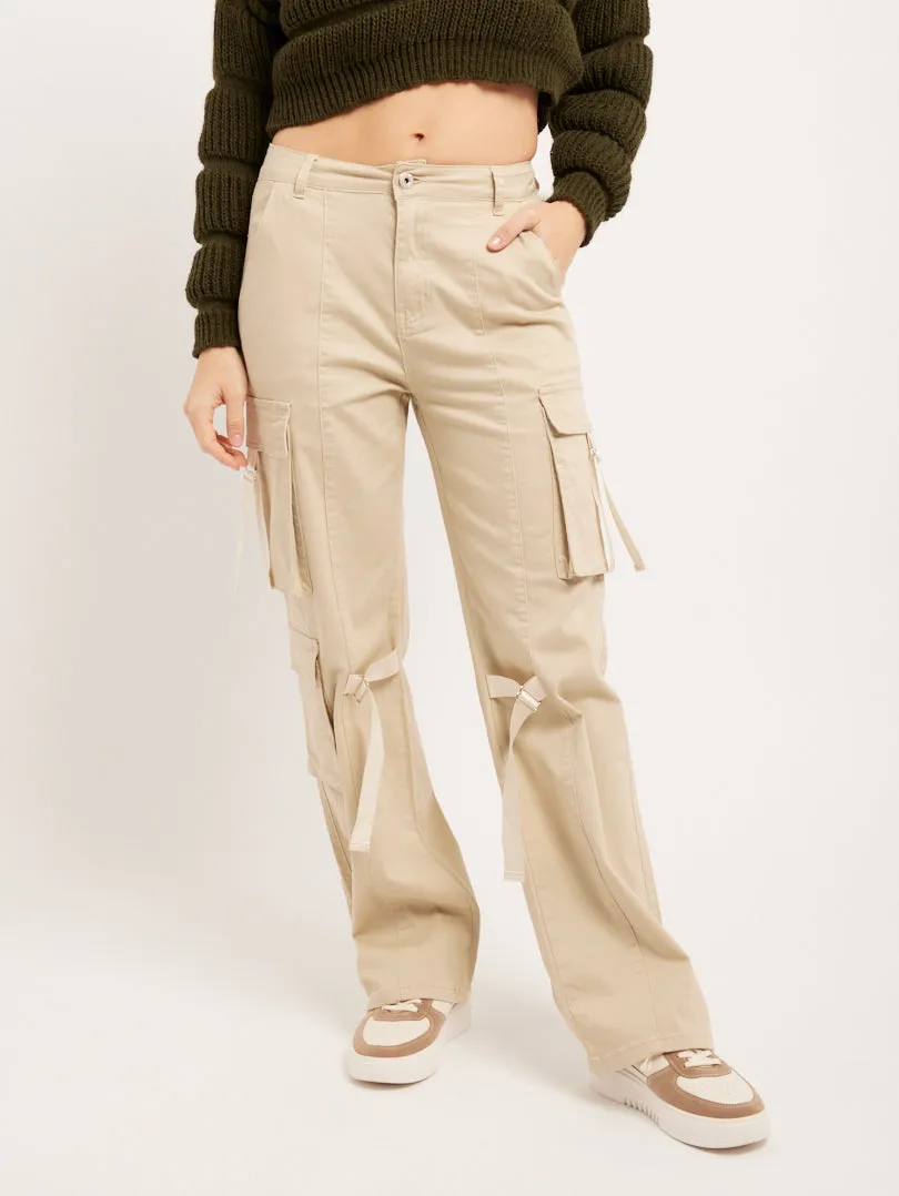 Cargo pant wide leg