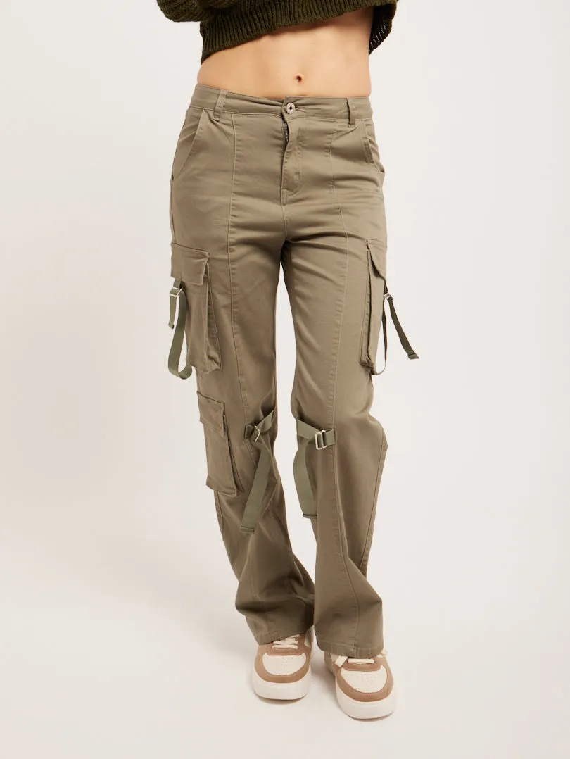 Cargo pant wide leg