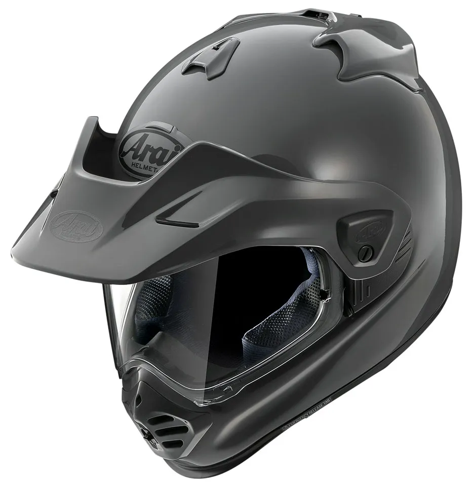 Casque Arai Tour X5 grey, casque adventure gris uni