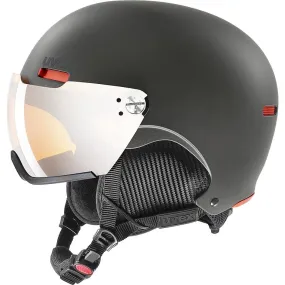 Casque de Ski Uvex Unisex 500 Visor Dark Slate Orange Mat