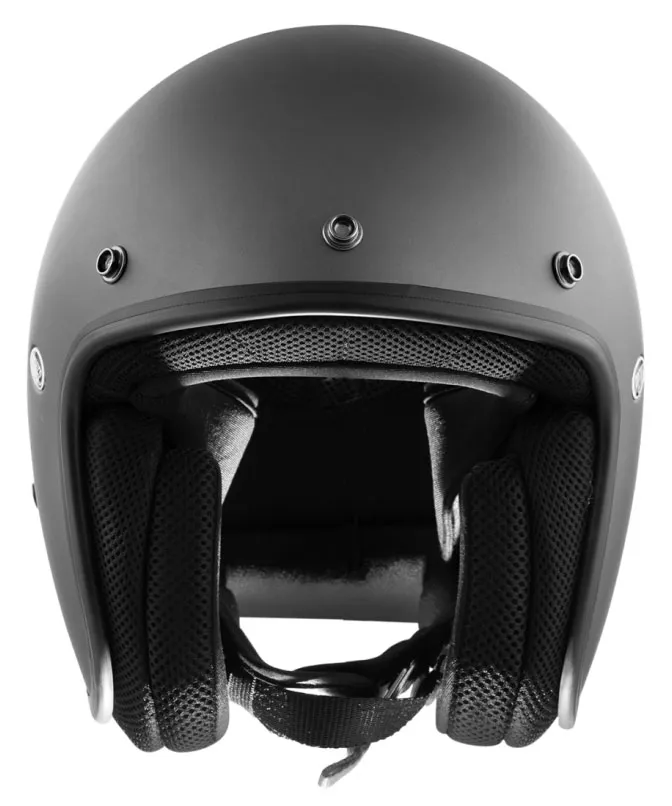 Casque Premier Vintage Classic U17 BM, jet biker gris mat