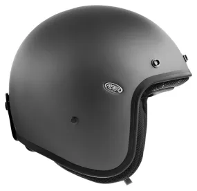 Casque Premier Vintage Classic U17 BM, jet biker gris mat