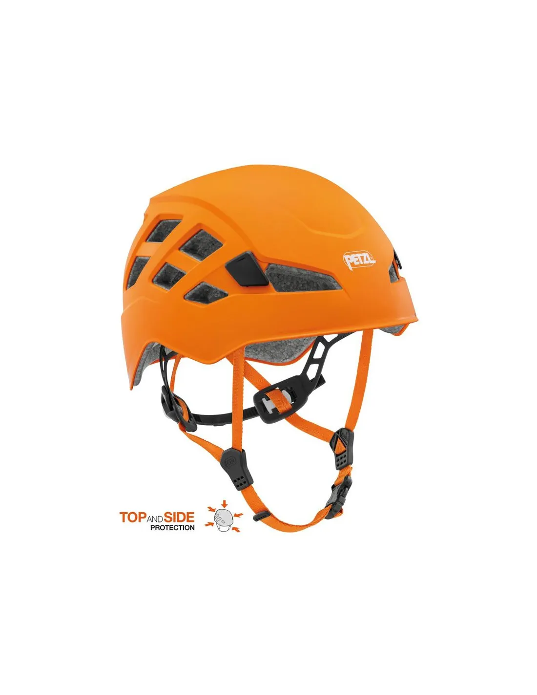 Casque à partir de escalade Petzl Boreo Homme Orange