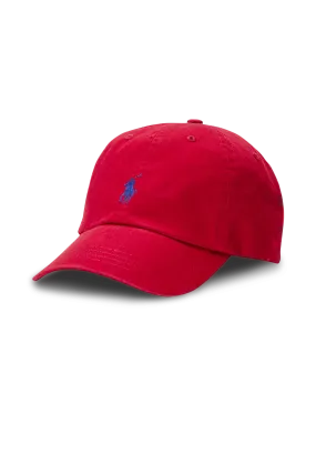 Casquette Ajustable En Twill De Coton Rouge Polo Ralph Lauren - Homme | Citadium