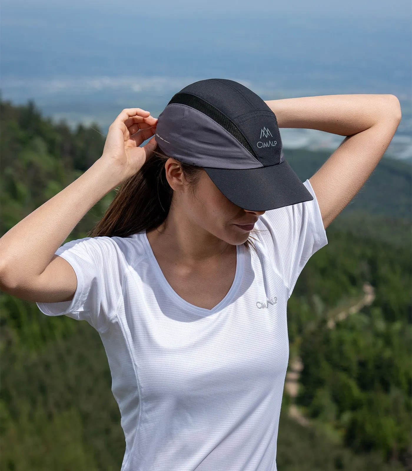 Casquette de running respirante