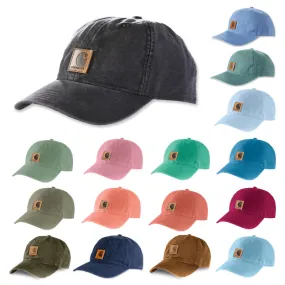 Casquette de travail Carhartt ODESSA beige / marron / noir / bleu...