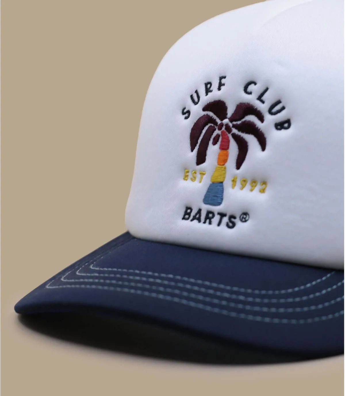 Casquette enfant trucker bleue - Surfie Kid blue Barts : Headict