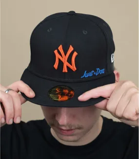 casquette fitted bleu marine yankees - Just Don 5950 NY Yankees New Era : Headict