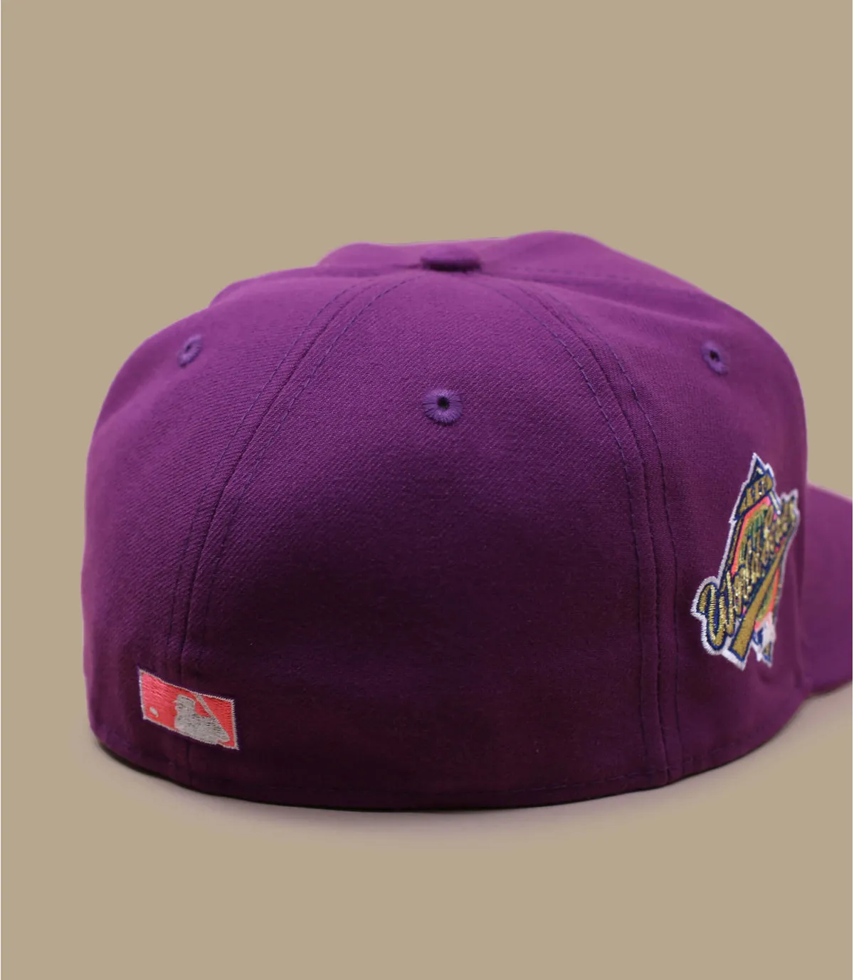 casquette fitted violet yankees - Side Patch 5950 NY sparkling grape New Era : Headict