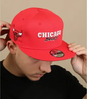 casquette snapback bulls - Script Team 950 Chicago Bulls New Era : Headict