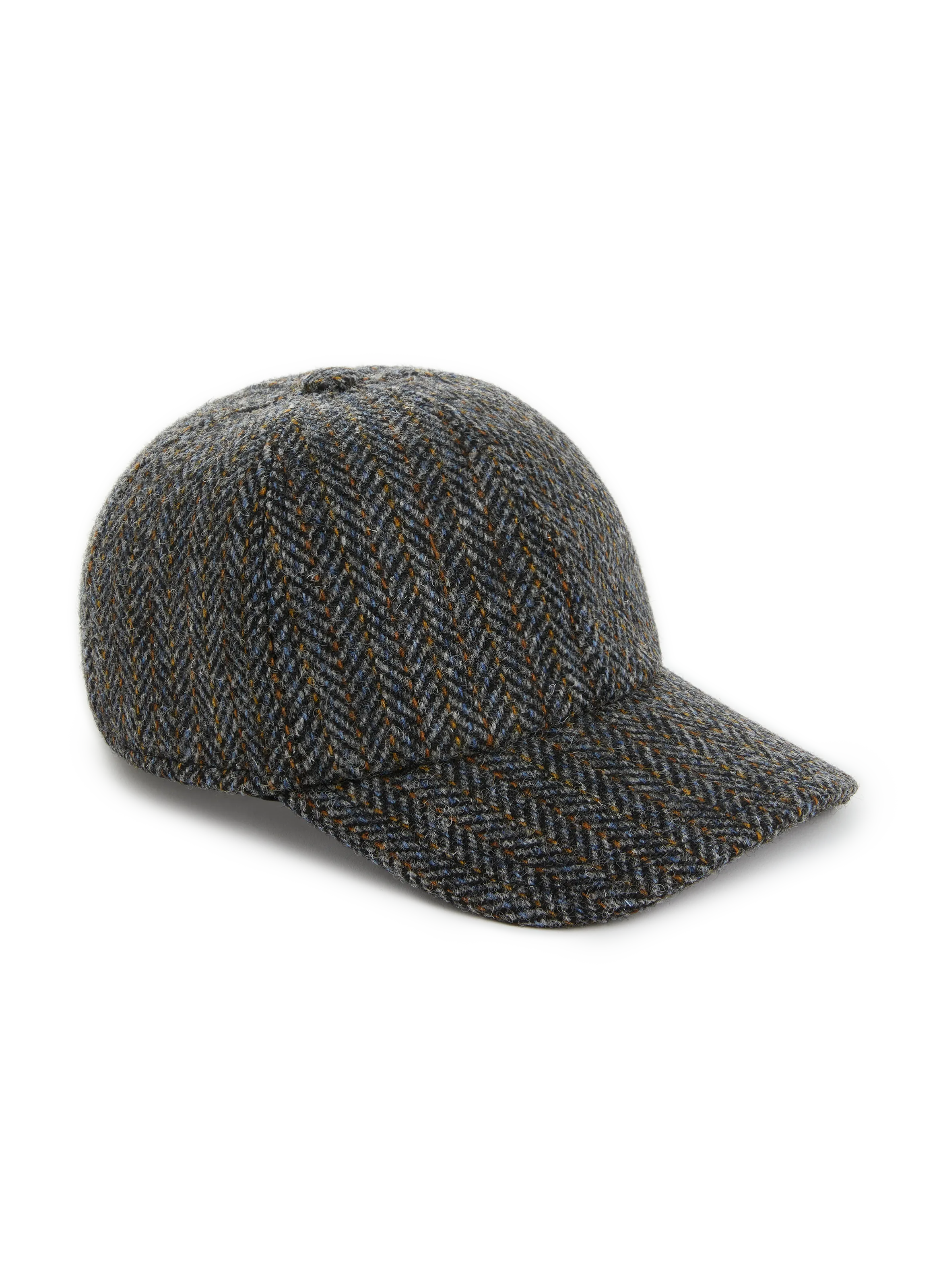 CASQUETTE à IMPRIMé CHEVRONS EN LAINE - SAISON 1865 pour HOMME | Printemps