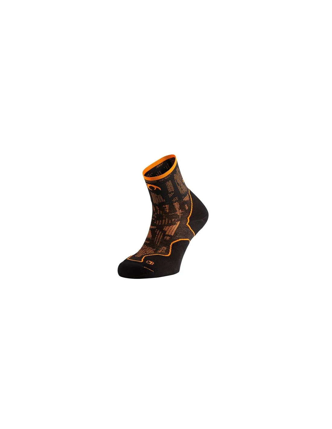 Chaussettes Trail Lurbel de Desafio Blur Four Noir/Orange