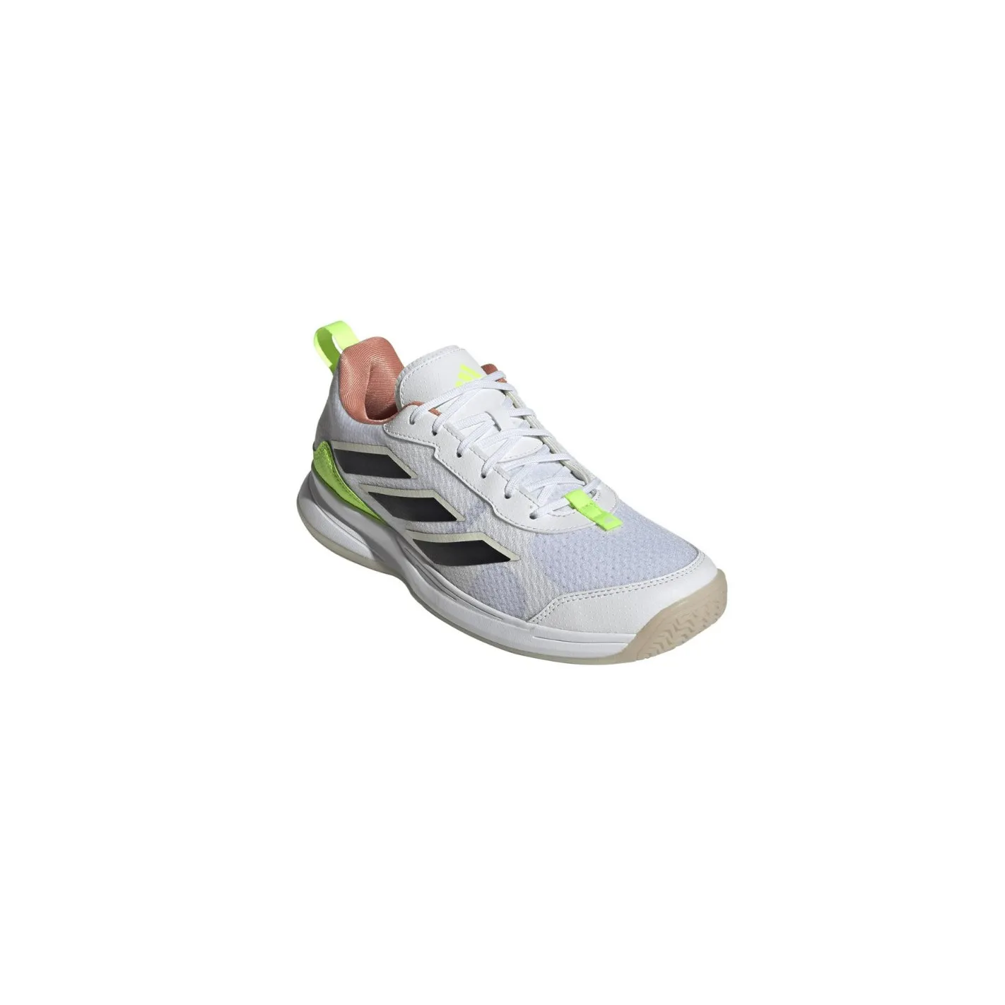 Chaussures ADIDAS Femme AVAFLASH Indoor Blanc / Noir 2023