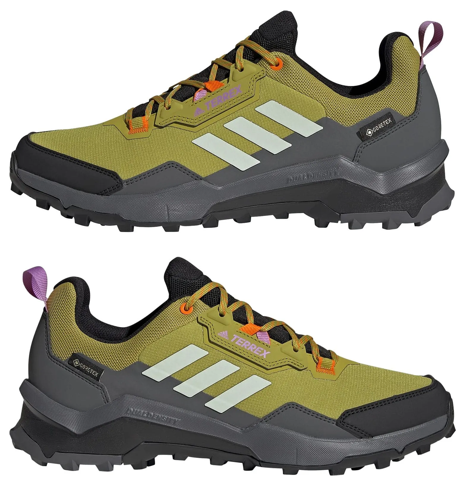 chaussures adidas Performance Terrex AX4 GTX - Pulse Olive/Linen Green/Impact Orange - men´s