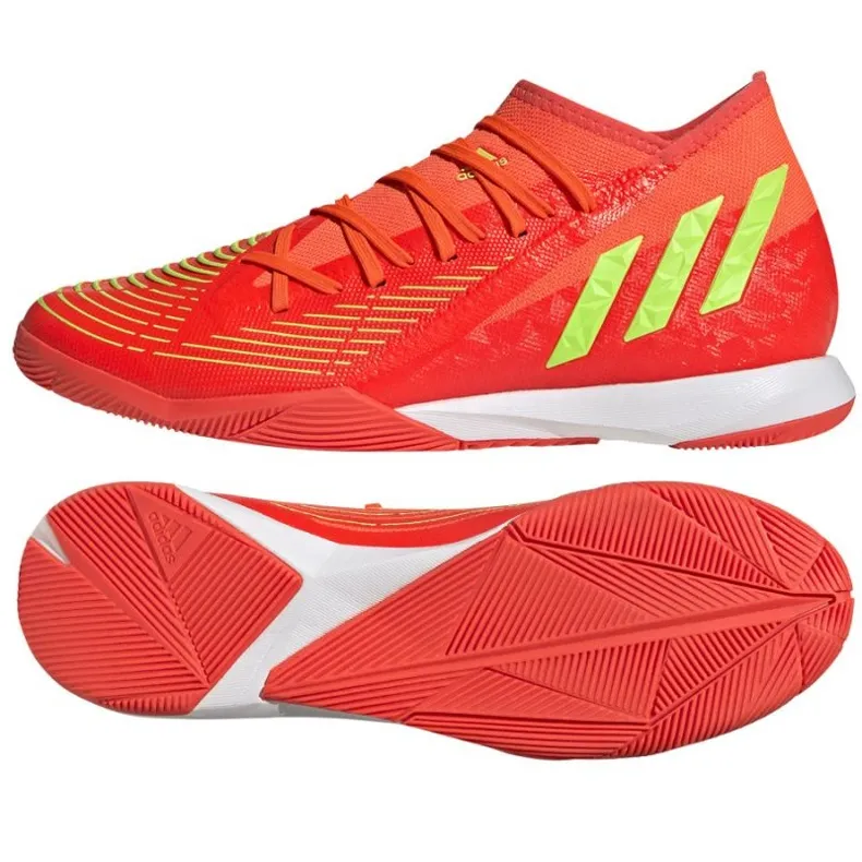 Chaussures Adidas Predator Edge.3 In M GV8518 rouge