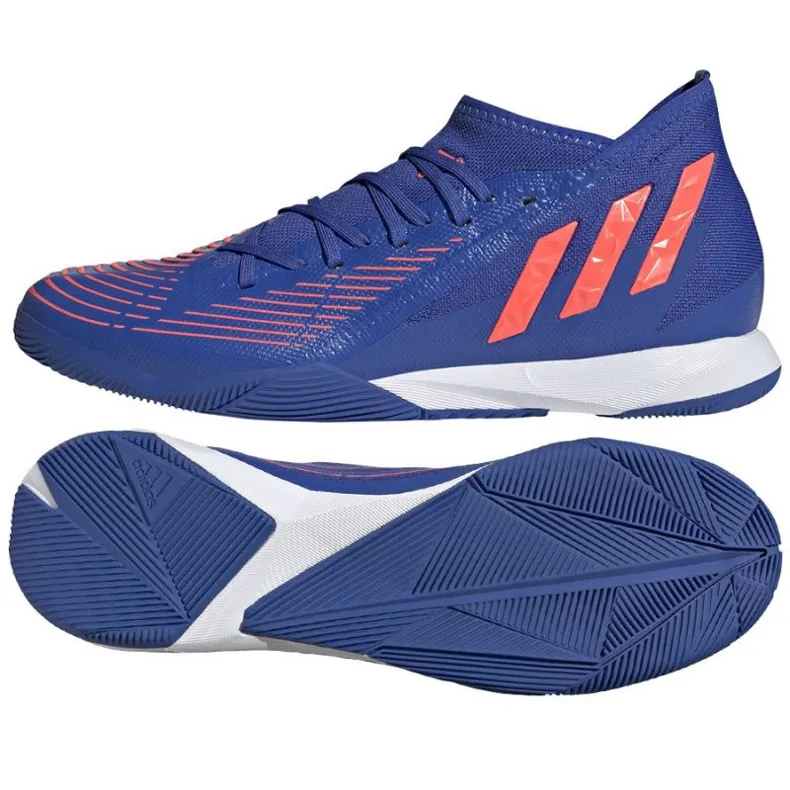 Chaussures de foot Adidas Predator Edge.3 In M GX0021 bleu bleu