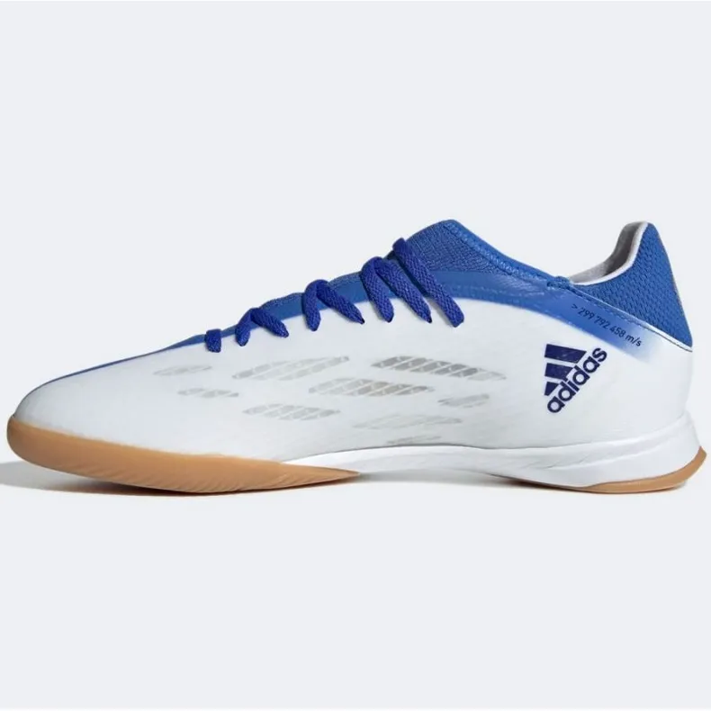 Chaussures de foot Adidas X Speedflow.3 In M GW7491 blanche blanche